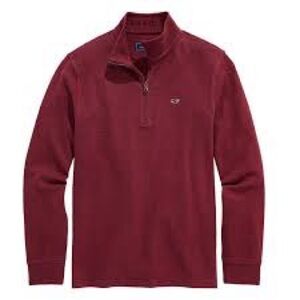 🦌 Great Condition Vineyard Vines Men’s Saltwater Quarter-Zip Pullover Sweater